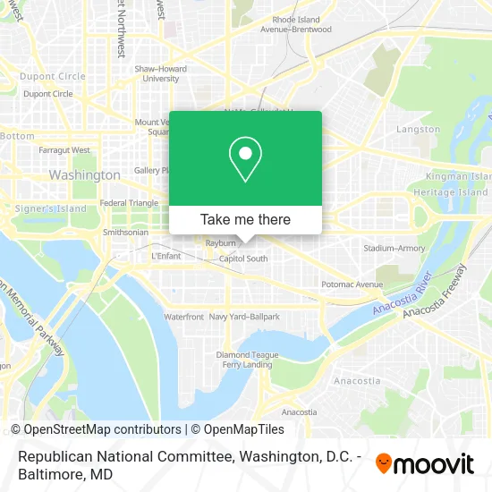 Republican National Committee map