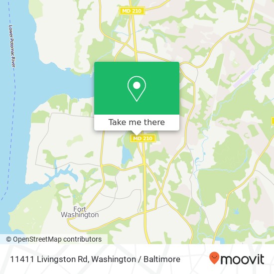 11411 Livingston Rd, Fort Washington, MD 20744 map