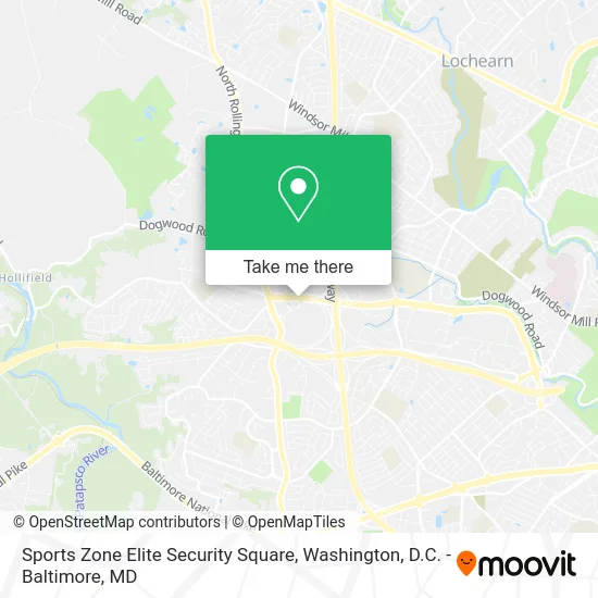 Sports Zone Elite Security Square map