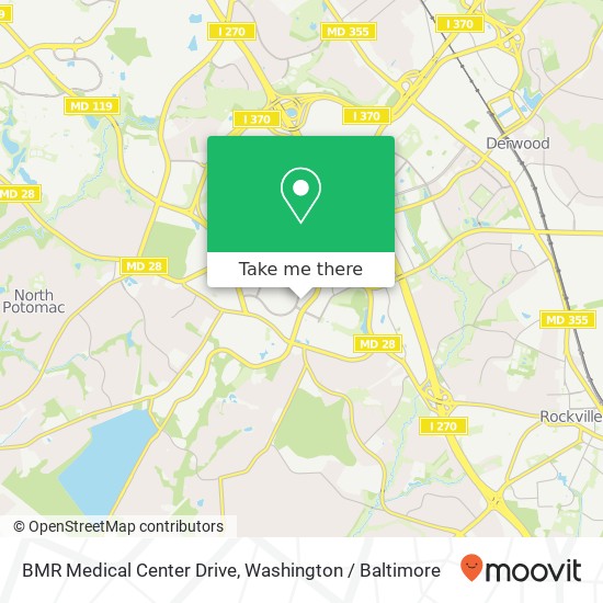 BMR Medical Center Drive, 9714 Medical Center Dr map