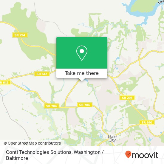 Mapa de Conti Technologies Solutions, 4869 Montega Dr