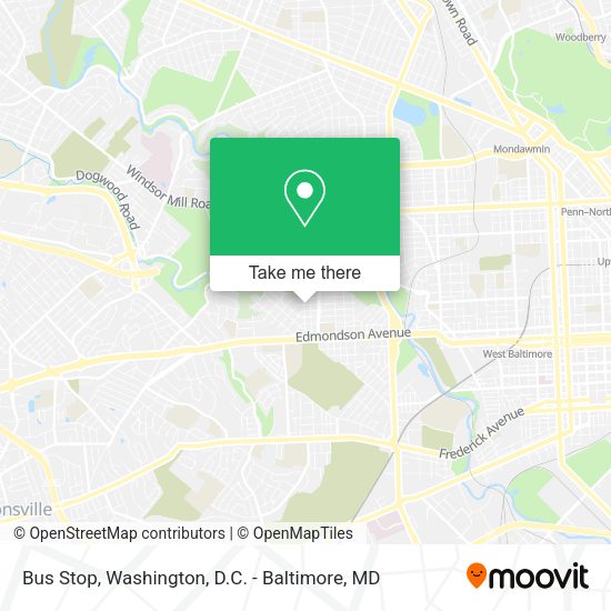 Bus Stop map