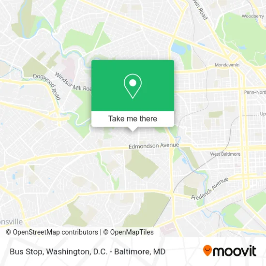 Bus Stop map