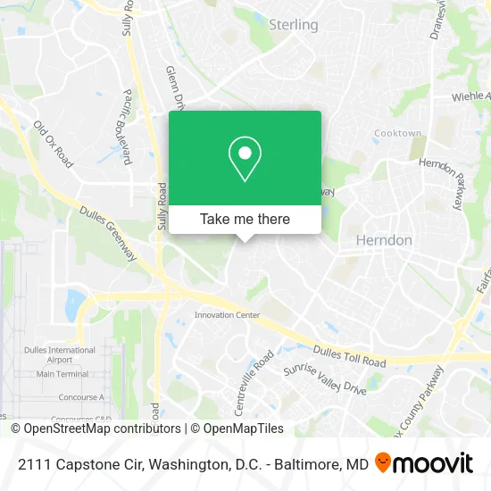 Mapa de 2111 Capstone Cir
