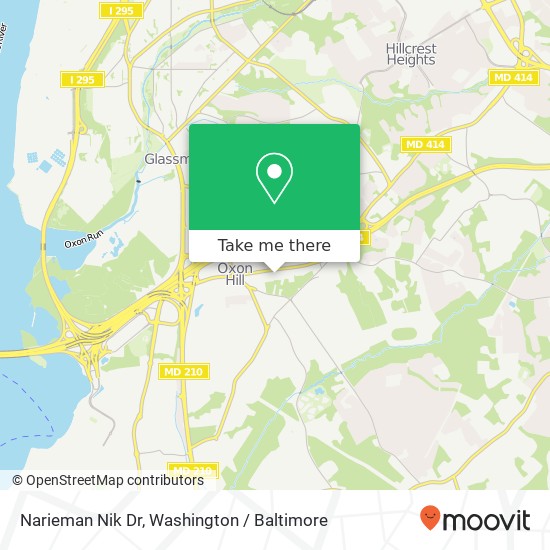 Narieman Nik Dr, 6196 Oxon Hill Rd map