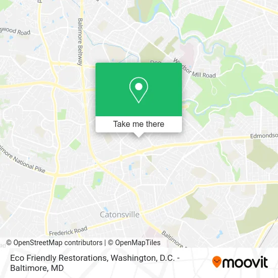 Eco Friendly Restorations map