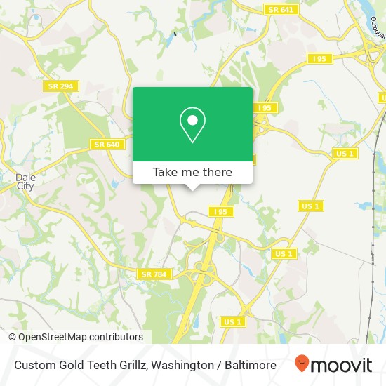 Custom Gold Teeth Grillz, 2700 Potomac Mills Cir map