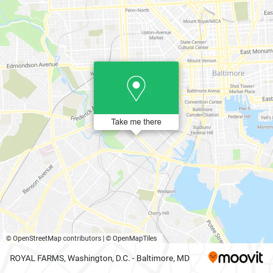 Mapa de ROYAL FARMS