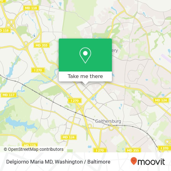 Delgiorno Maria MD, 903 Russell Ave map