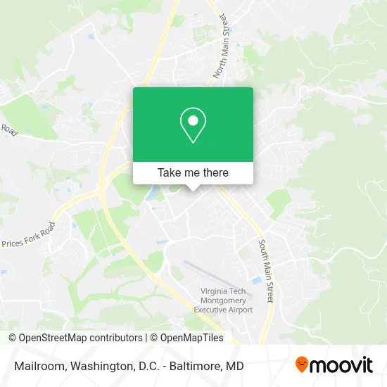 Mailroom map