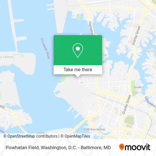 Powhatan Field map