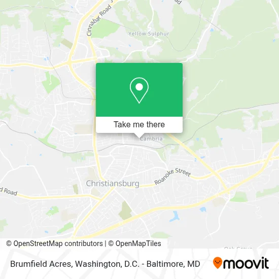 Brumfield Acres map