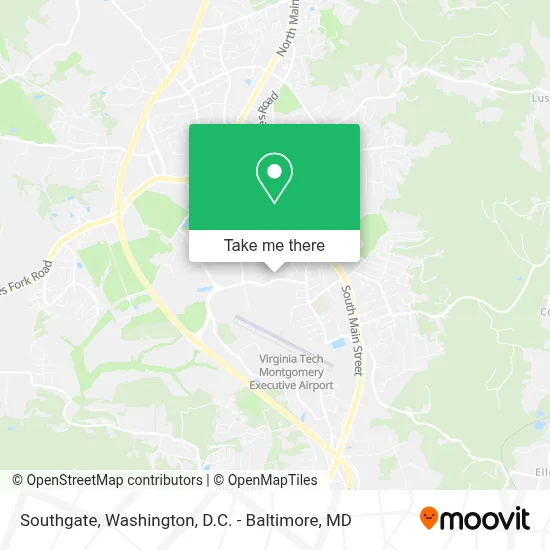 Southgate map