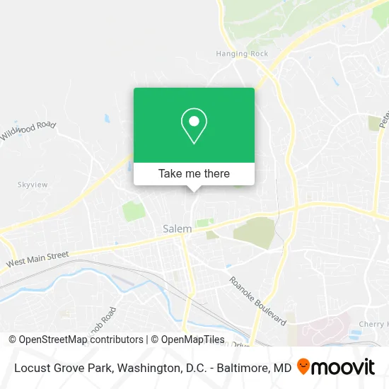 Locust Grove Park map