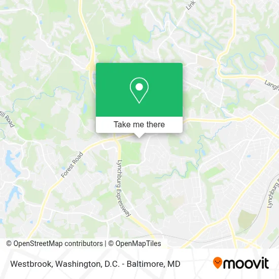Westbrook map