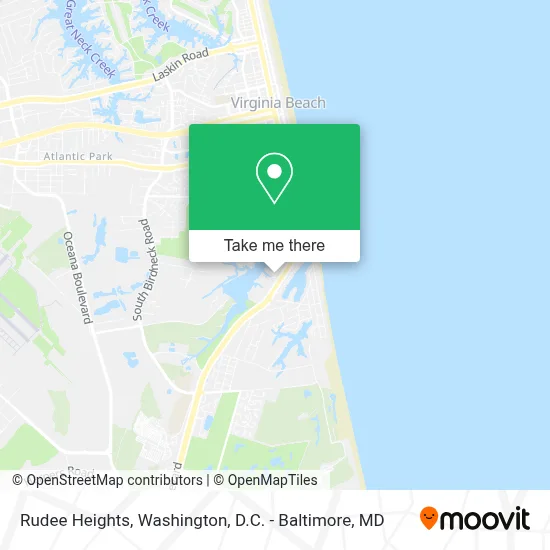 Rudee Heights map