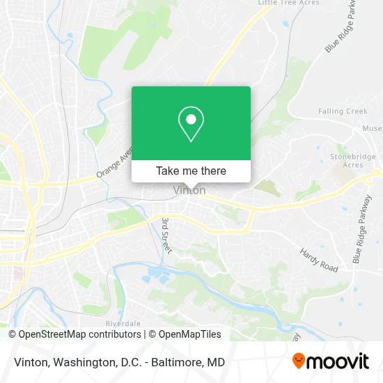 Vinton map