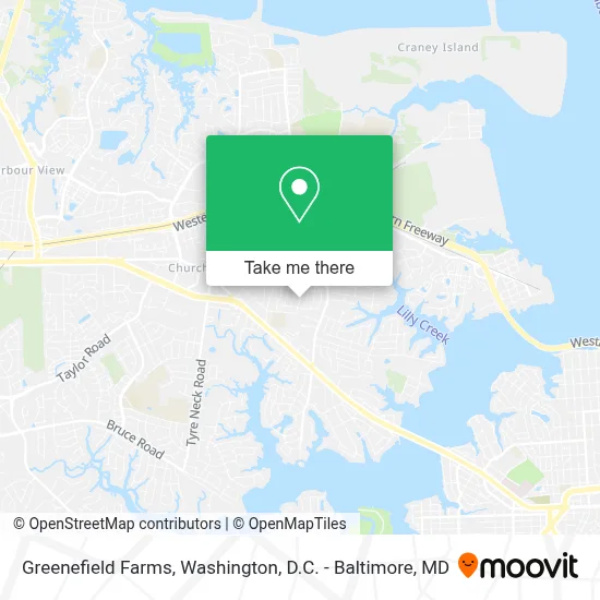 Greenefield Farms map