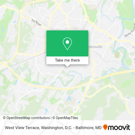 West View Terrace map