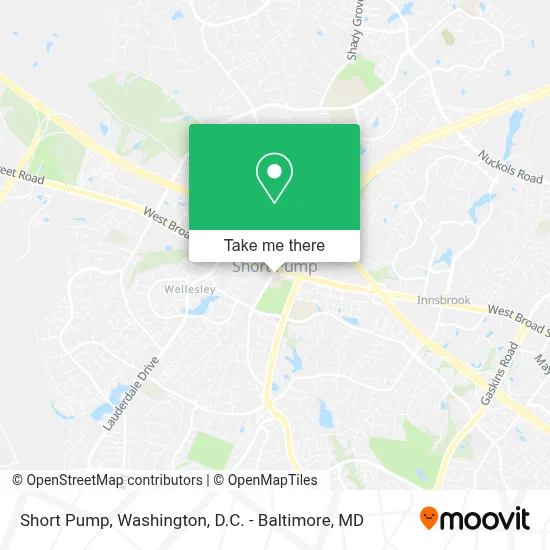 Short Pump map