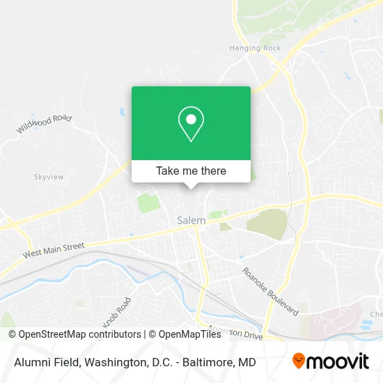Alumni Field map