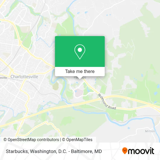 Starbucks map