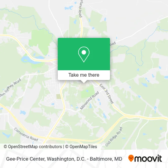Gee-Price Center map