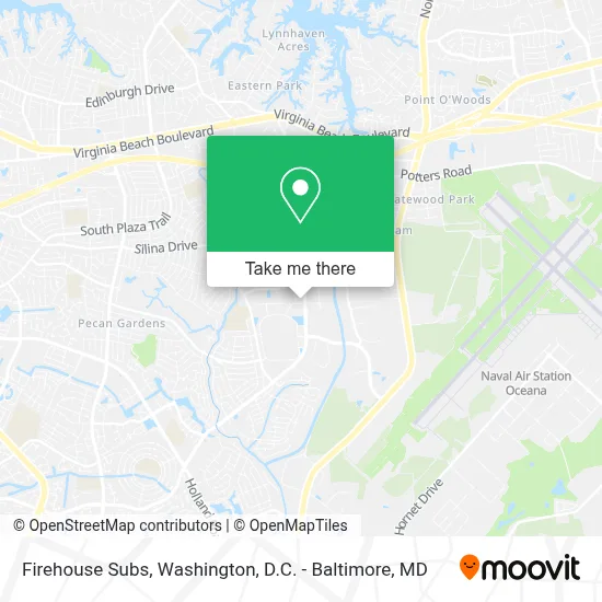 Firehouse Subs map