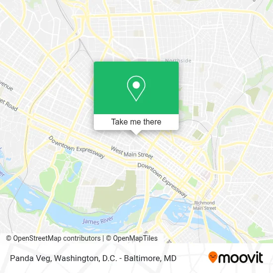 Panda Veg map