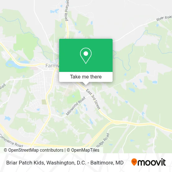 Briar Patch Kids map