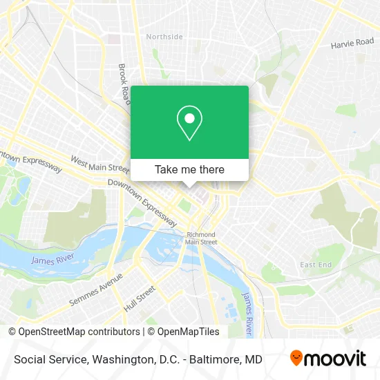 Social Service map