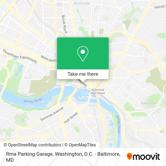 Rma Parking Garage map
