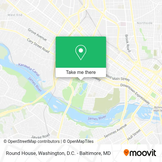 Round House map