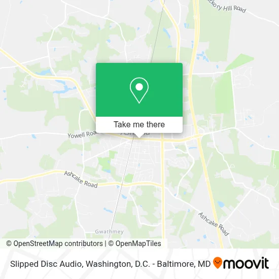 Slipped Disc Audio map