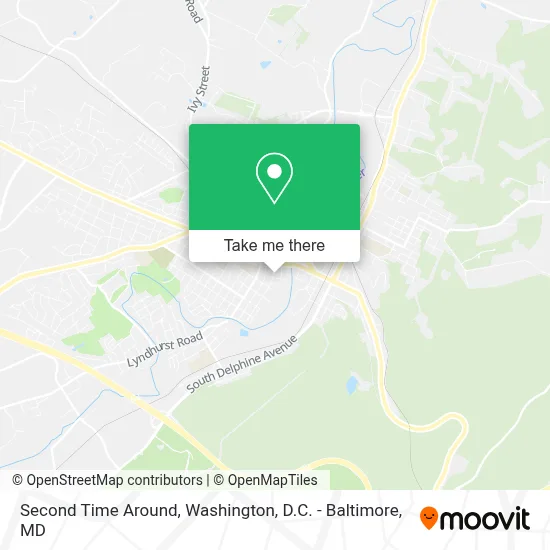 Second Time Around map