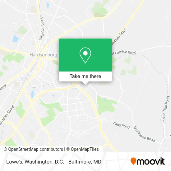 Lowe's map