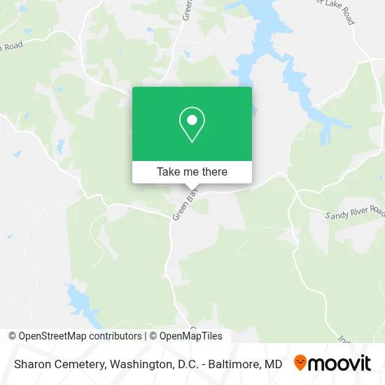 Sharon Cemetery map