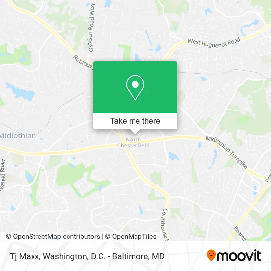 Tj Maxx map