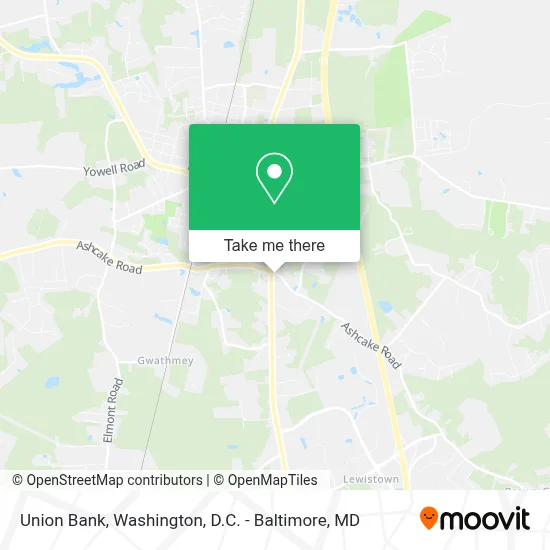 Union Bank map