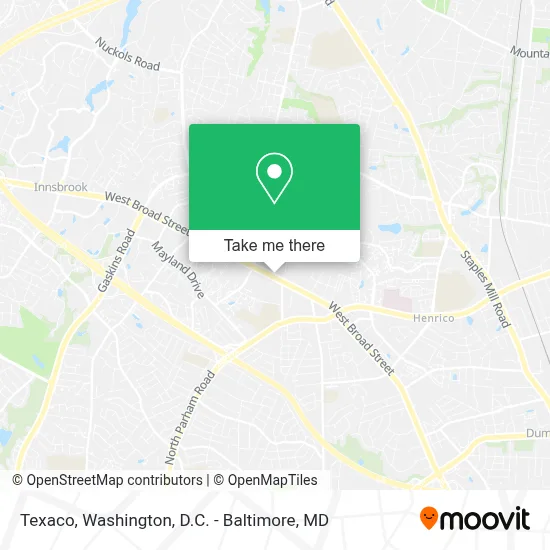 Texaco map