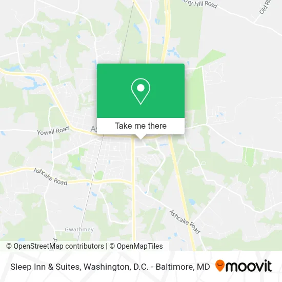 Sleep Inn & Suites map