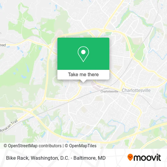 Bike Rack map