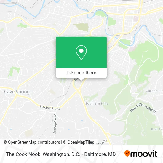 The Cook Nook map