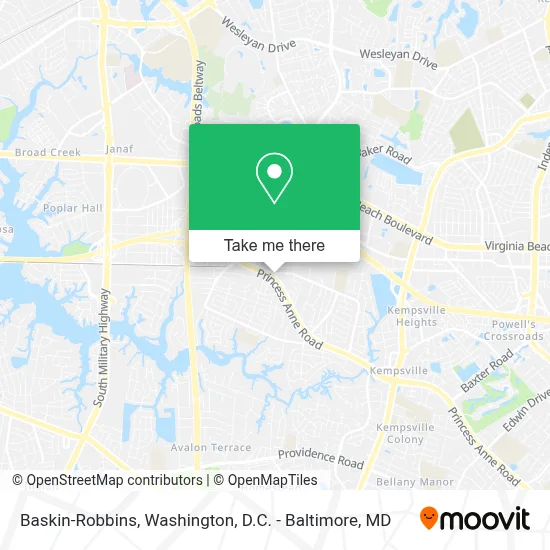 Baskin-Robbins map
