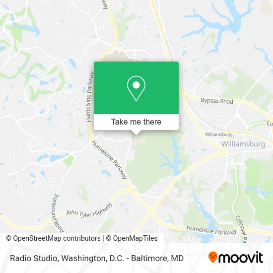 Radio Studio map