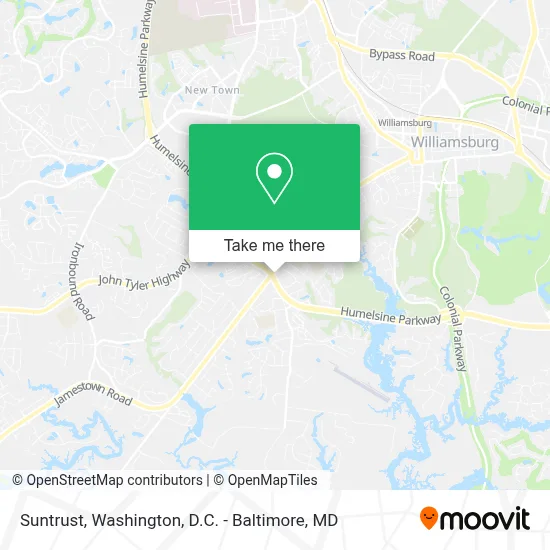 Suntrust map