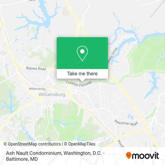 Ash Nault Condominium map