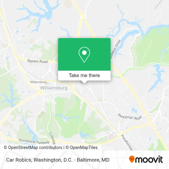 Car Robics map