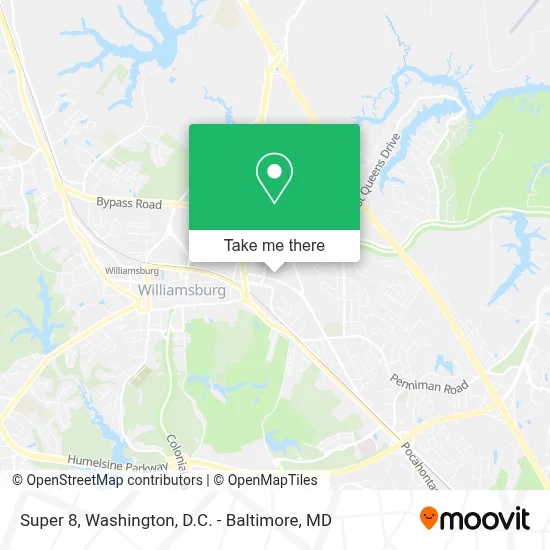 Super 8 map