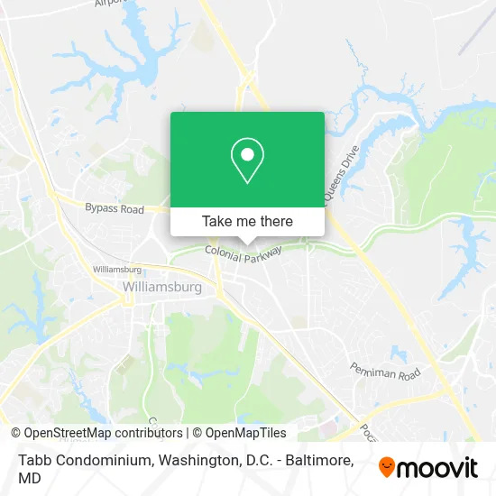 Tabb Condominium map